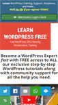 Mobile Screenshot of learnwpfree.com